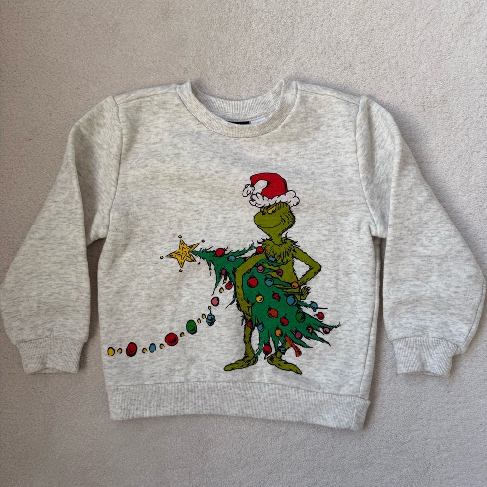 Kids Grinch Christmas Sweatshirt